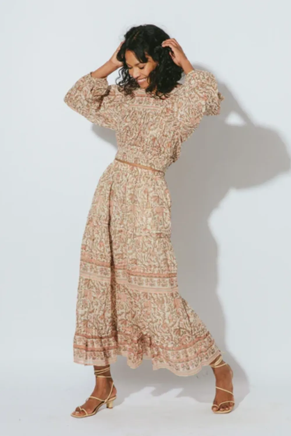 Lydia Blouse Zinnia Print sold by Sand Dollar product image thumbnail 4