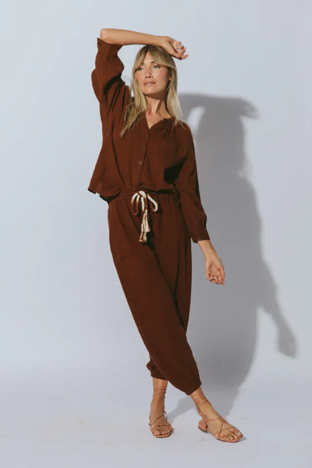 Reese Harem Pant Terracotta sold by Sand Dollar product image thumbnail 2