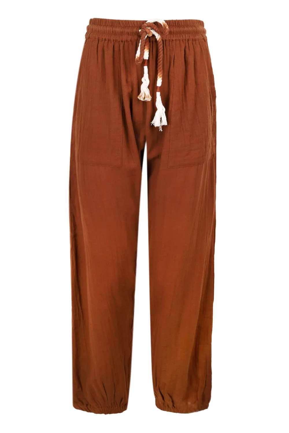 Reese Harem Pant Terracotta sold by Sand Dollar