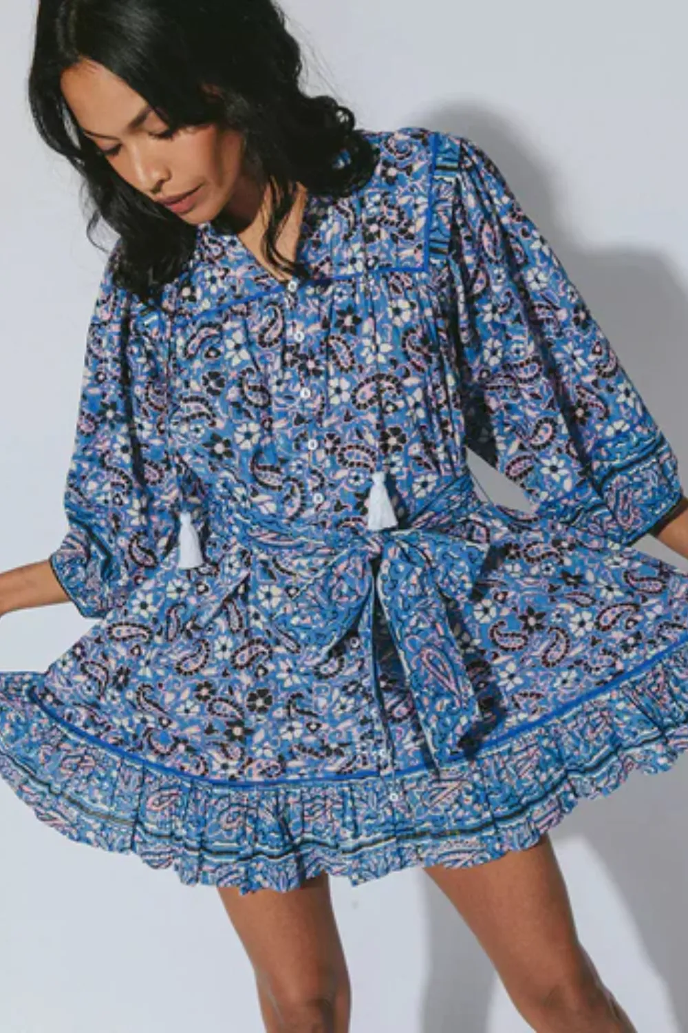 Cora Mini Dress Paisley Print sold by Sand Dollar product image thumbnail 4