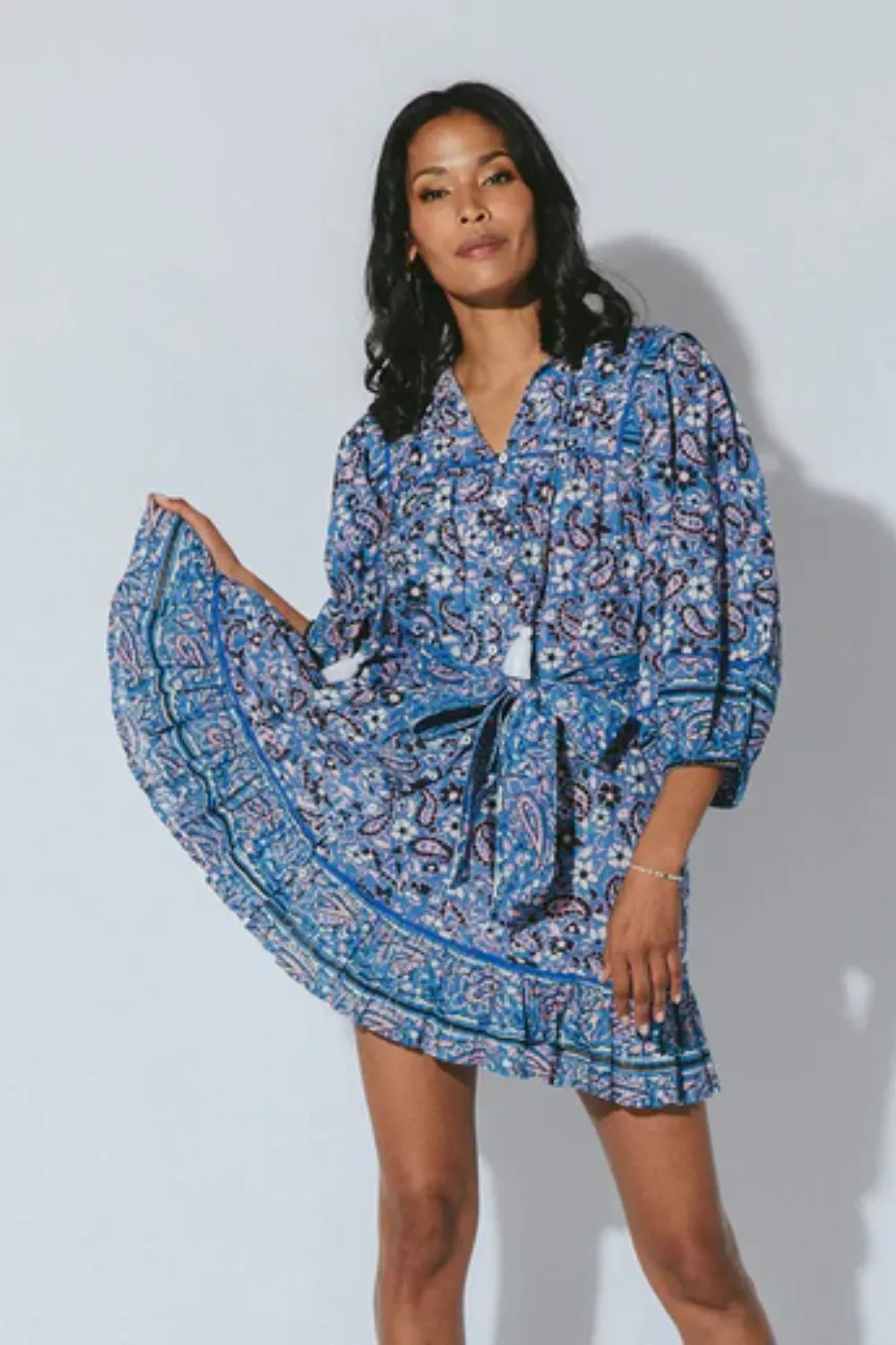 Cora Mini Dress Paisley Print sold by Sand Dollar product image thumbnail 2