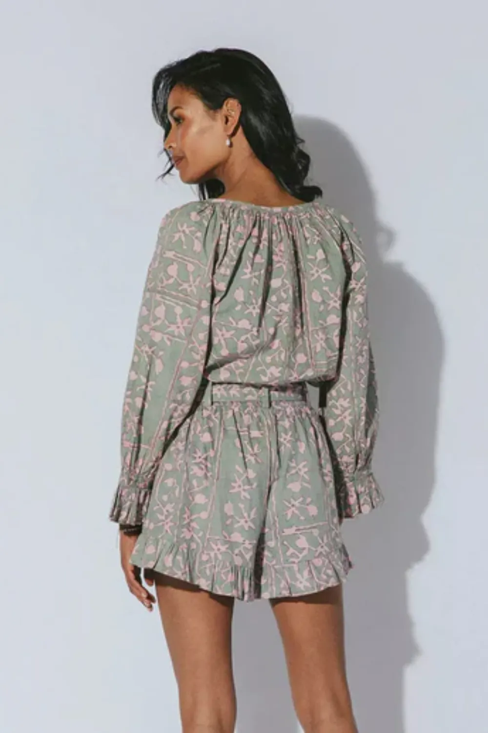 Karter Shorts Border Print sold by Sand Dollar product image thumbnail 4