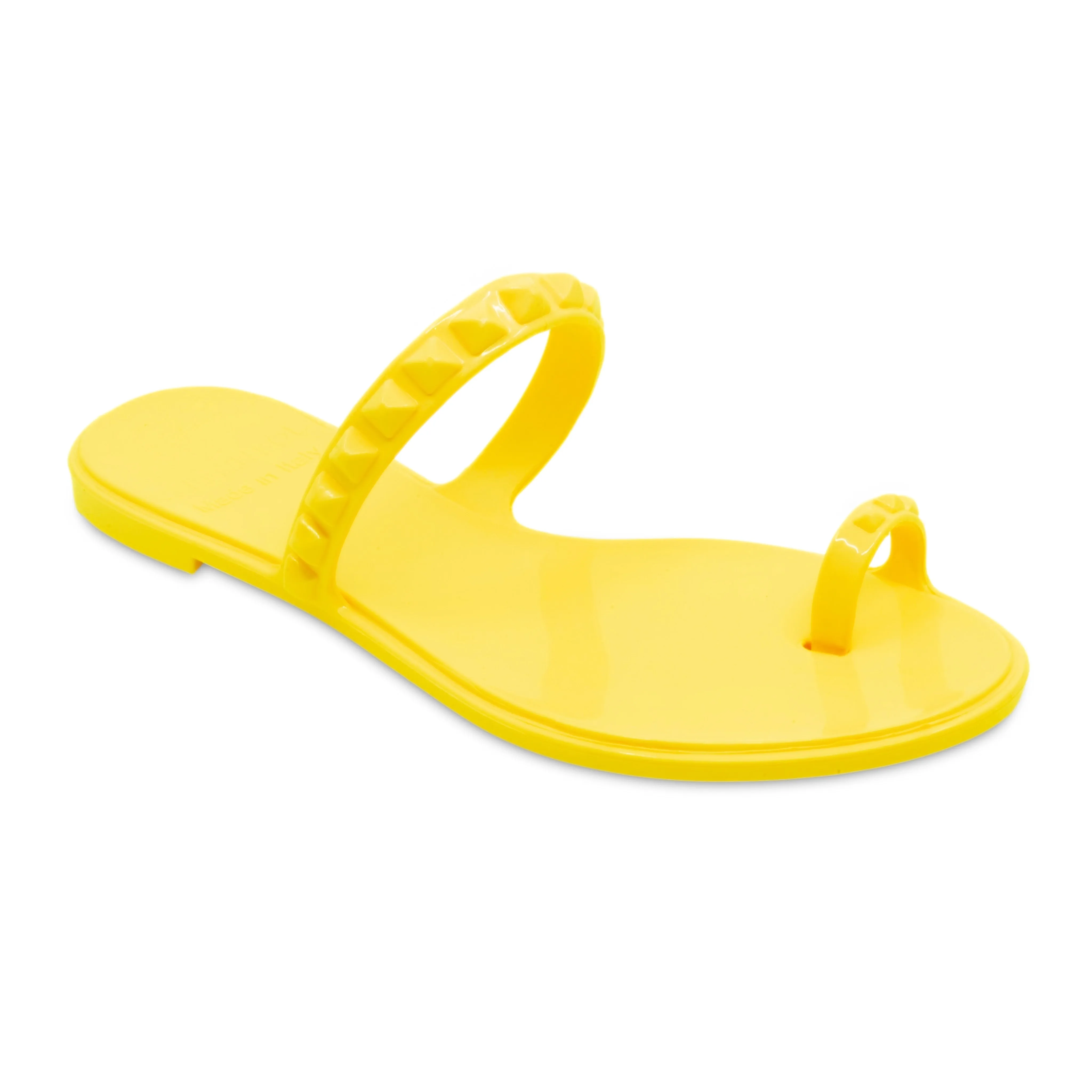 Maria Flat Sandal Yellow sold by Sand Dollar