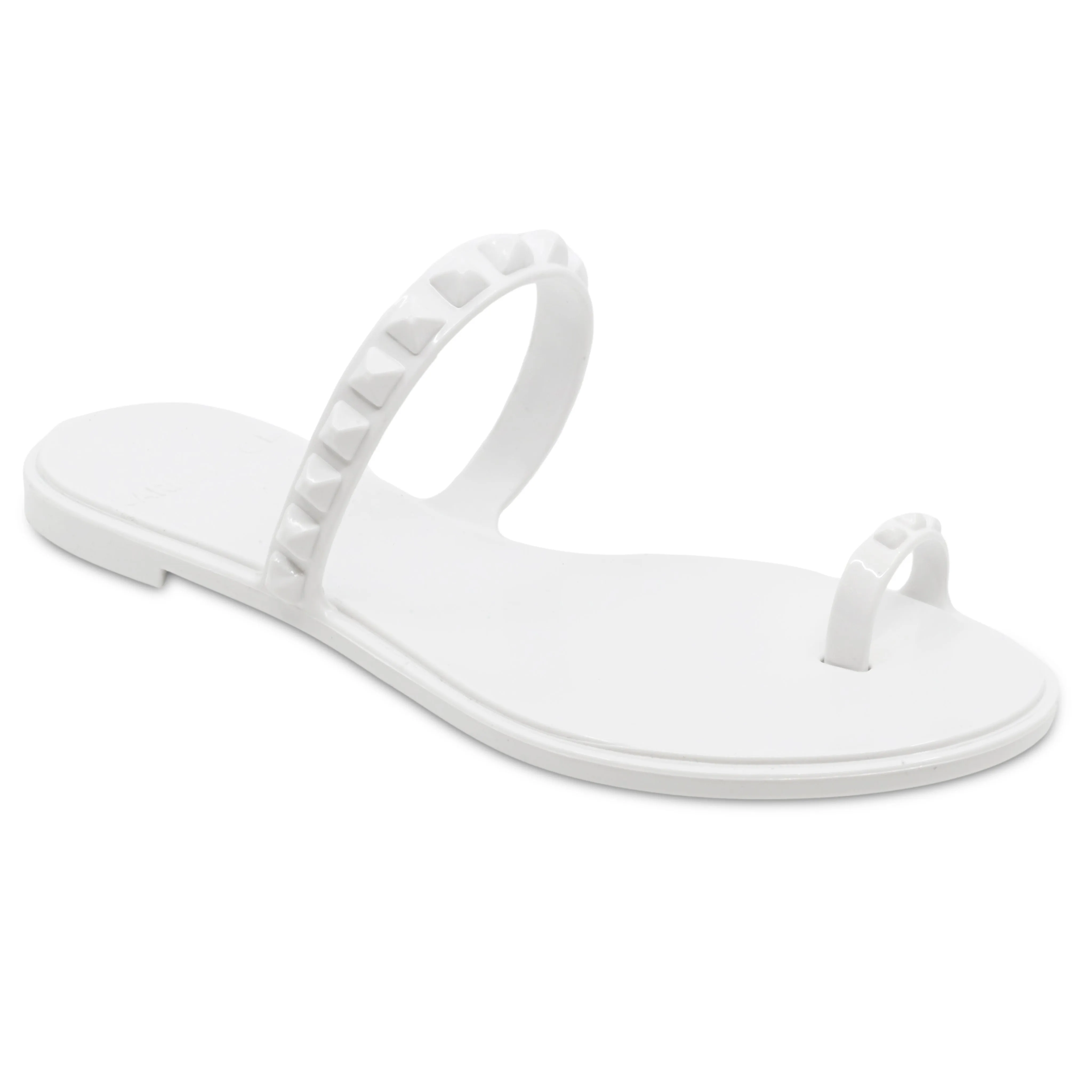 Maria Flat Sandal White sold by Sand Dollar