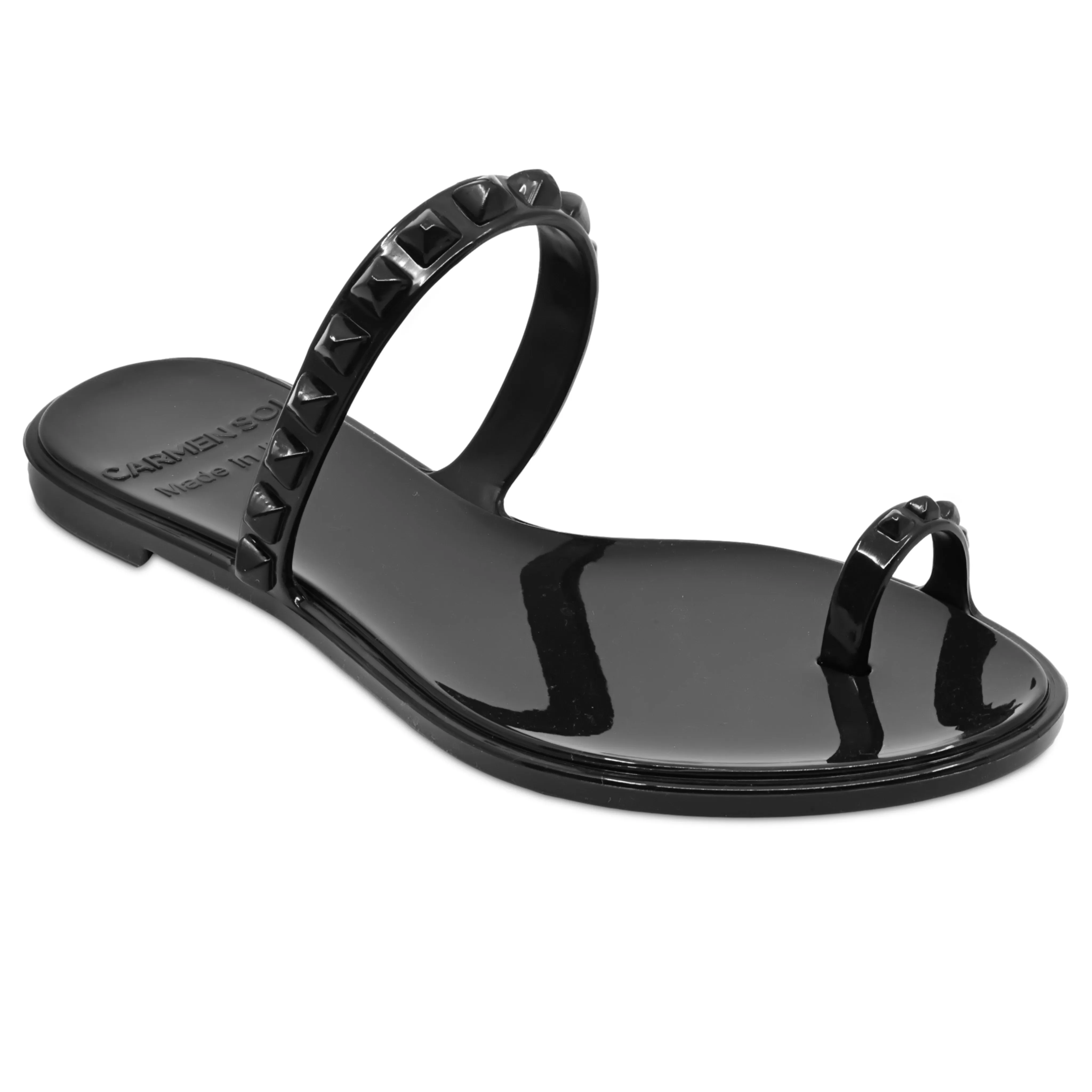 Maria Flat Sandal Black sold by Sand Dollar