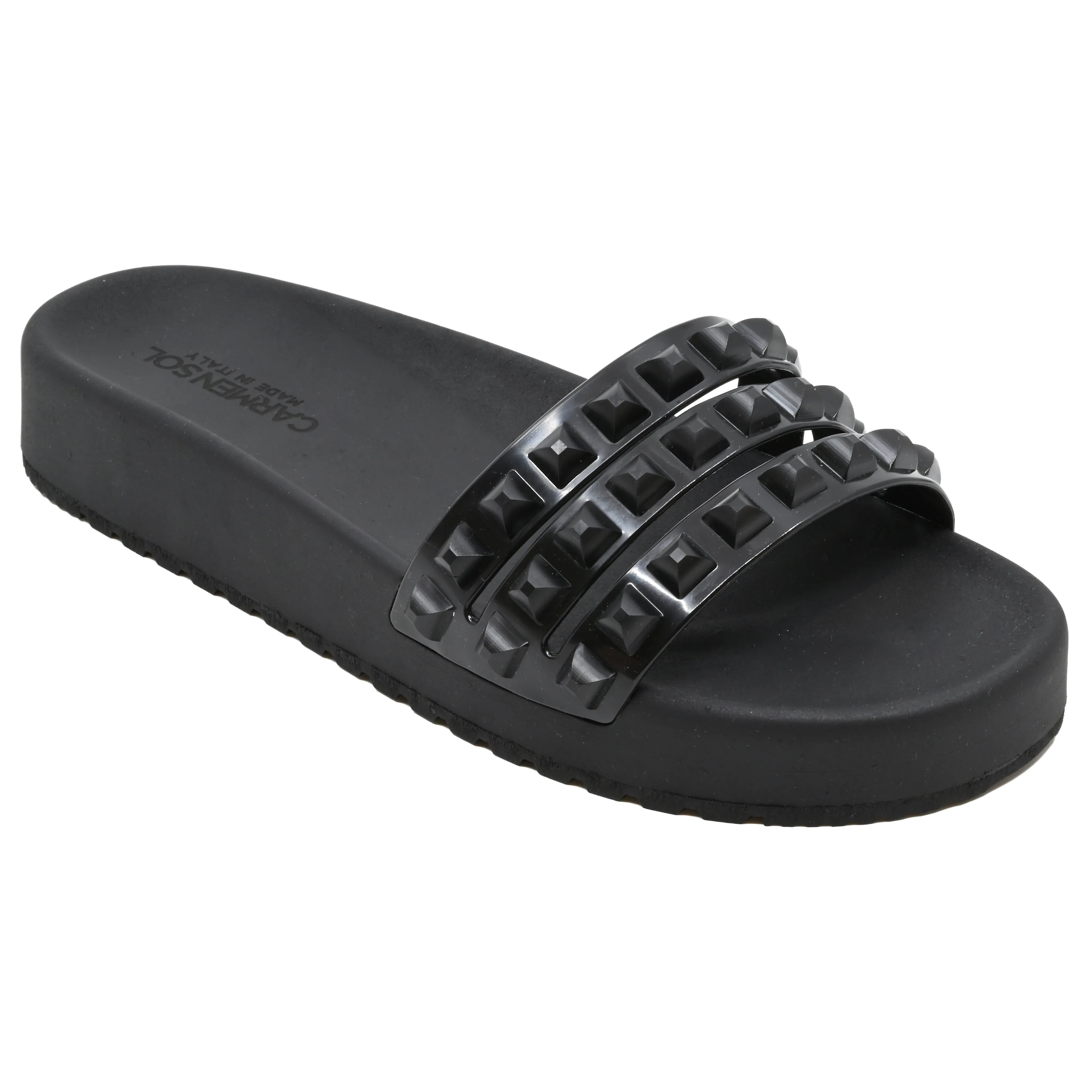 Franco 3 Slides Black sold by Sand Dollar