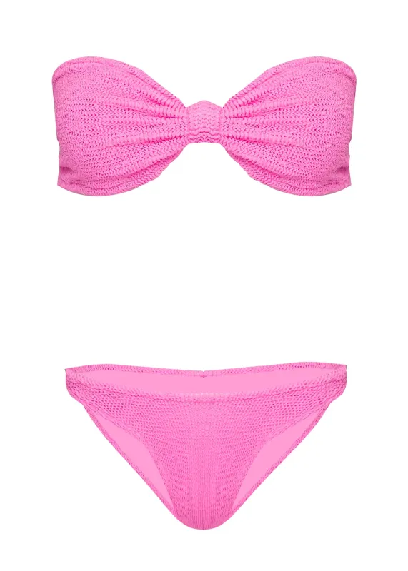 Jean Bikini Bubblegum Pink sold by Sand Dollar