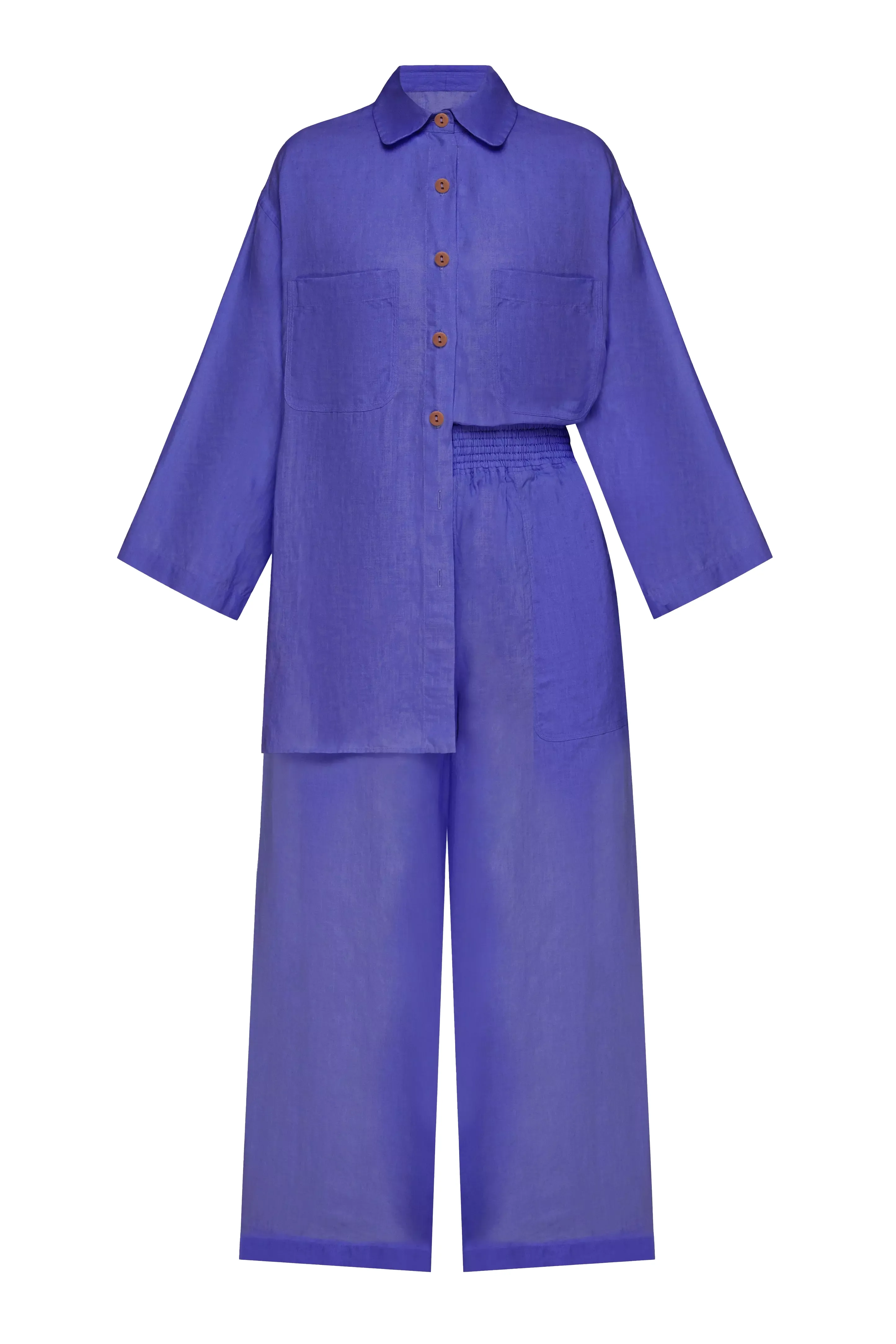 Top And Pants Set Blue Iris sold by Sand Dollar