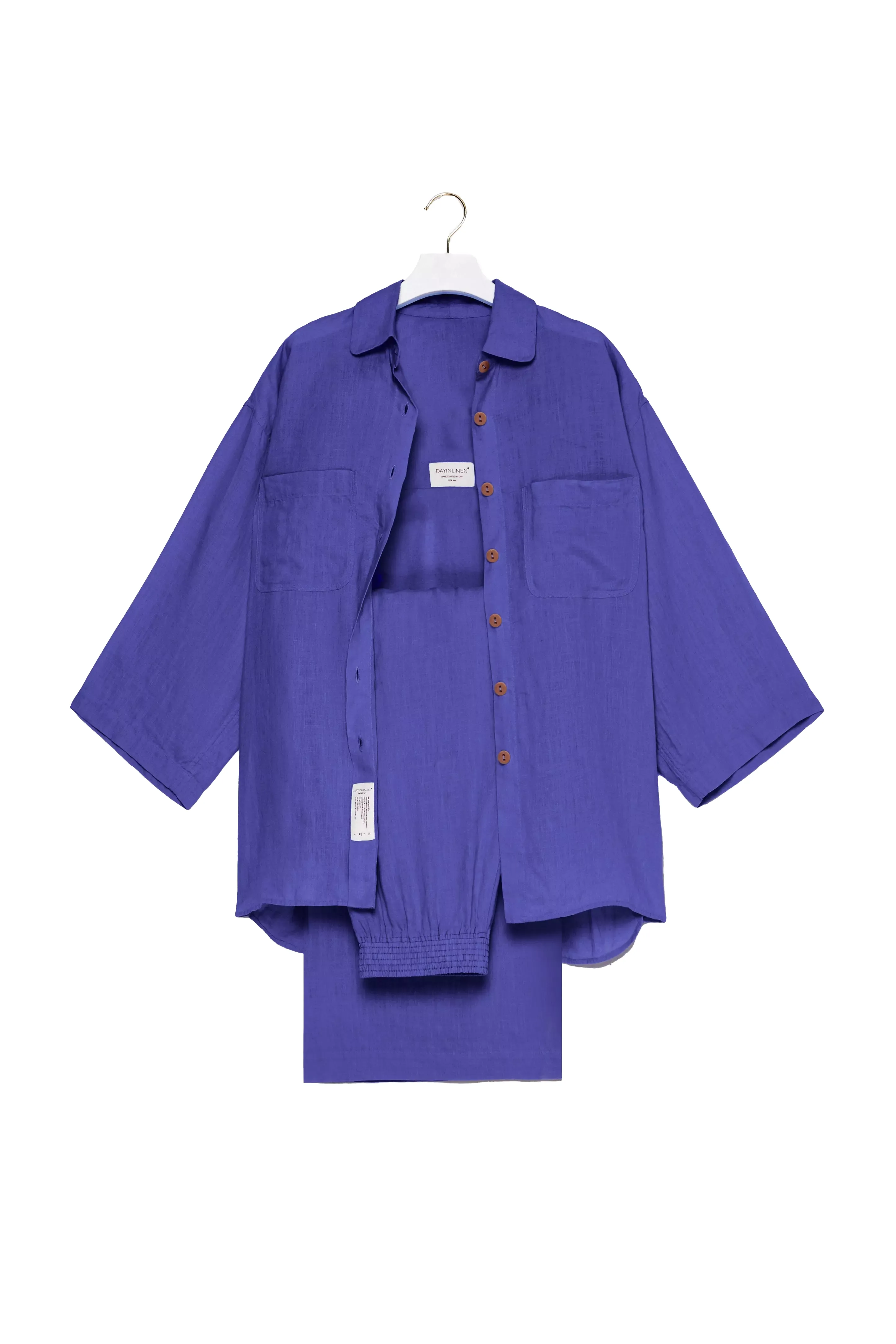 Top And Pants Set Blue Iris sold by Sand Dollar product image thumbnail 3