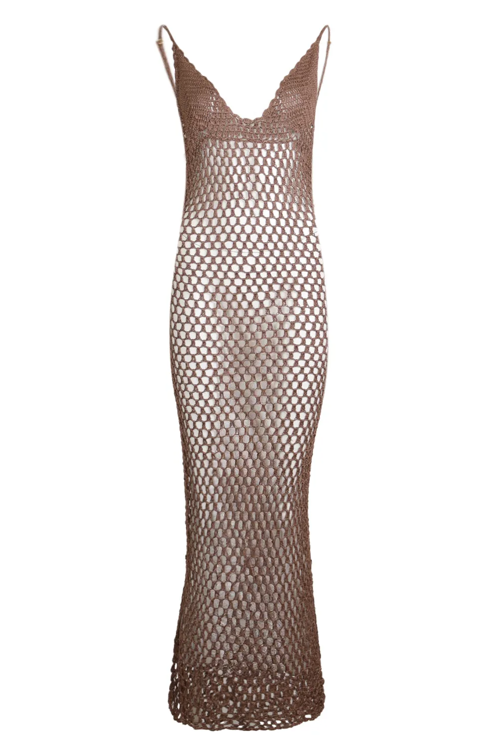 Enya Dress Bronze sold by Sand Dollar