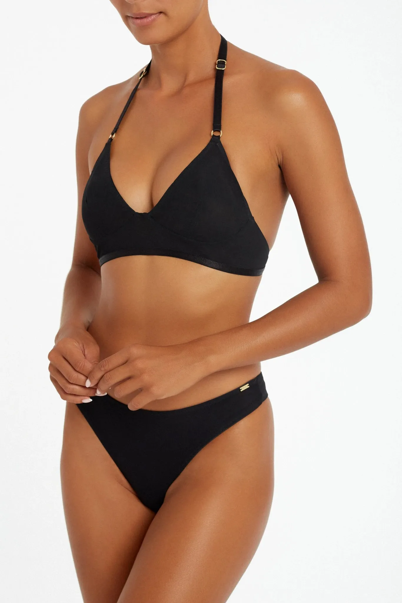 Clover Halterneck Black Mesh sold by Sand Dollar product image thumbnail 3