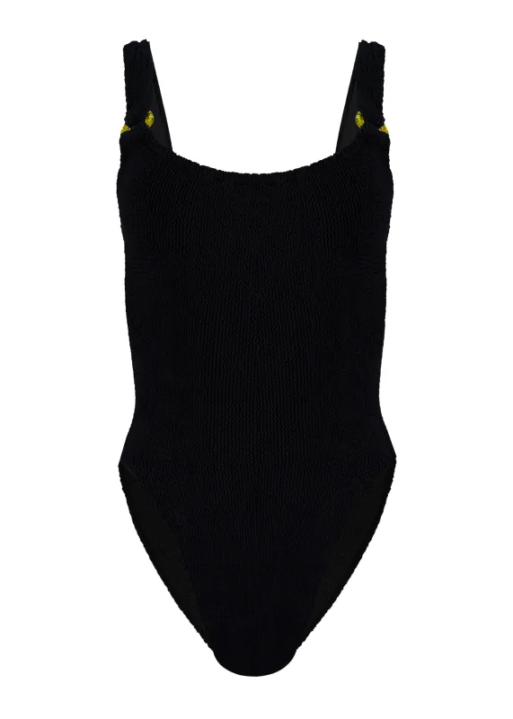 Domino One Piece Black sold by Sand Dollar