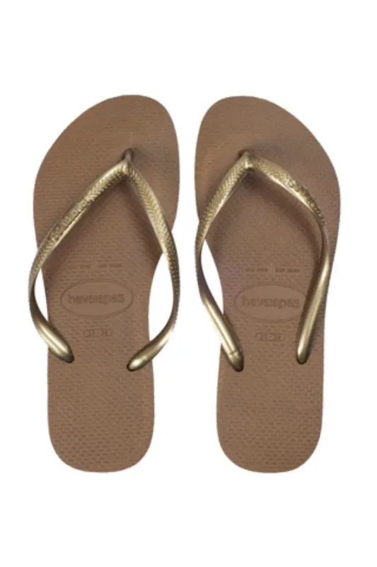 Havaianas Slim Bronze sold by Sand Dollar