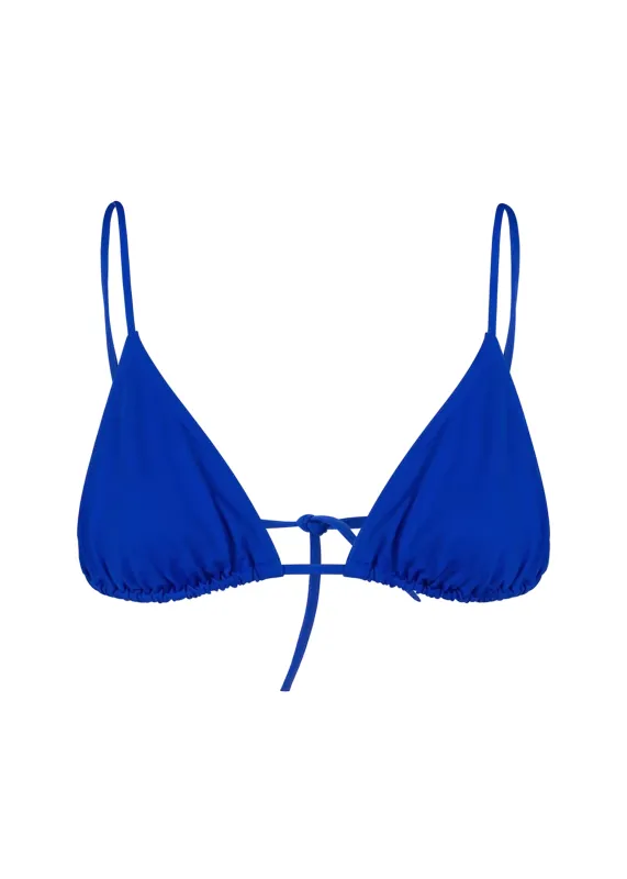 Triangle Bikini Top in Royal Blue sold by Sand Dollar