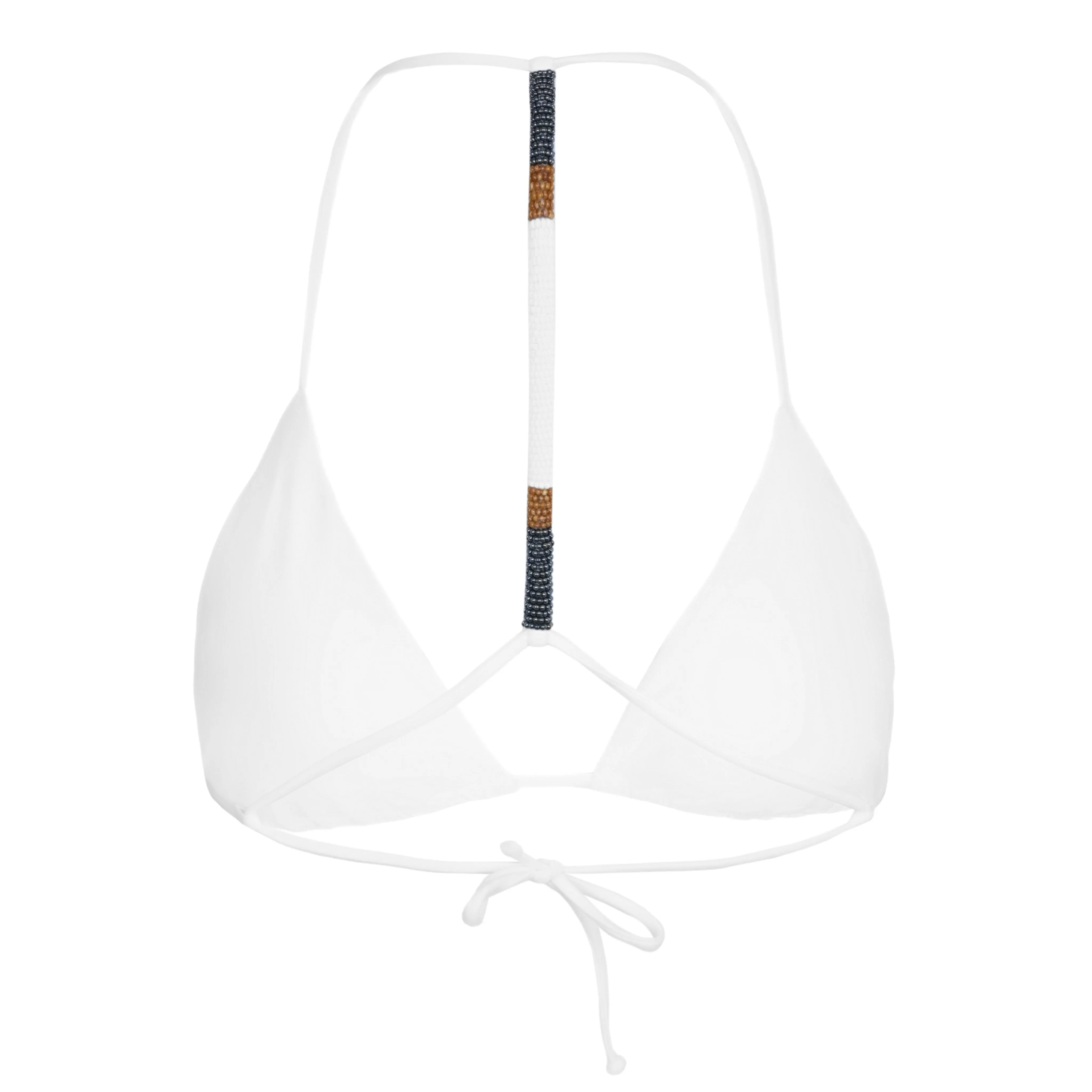 Solid Ella Triangle Top White sold by Sand Dollar product image thumbnail 3