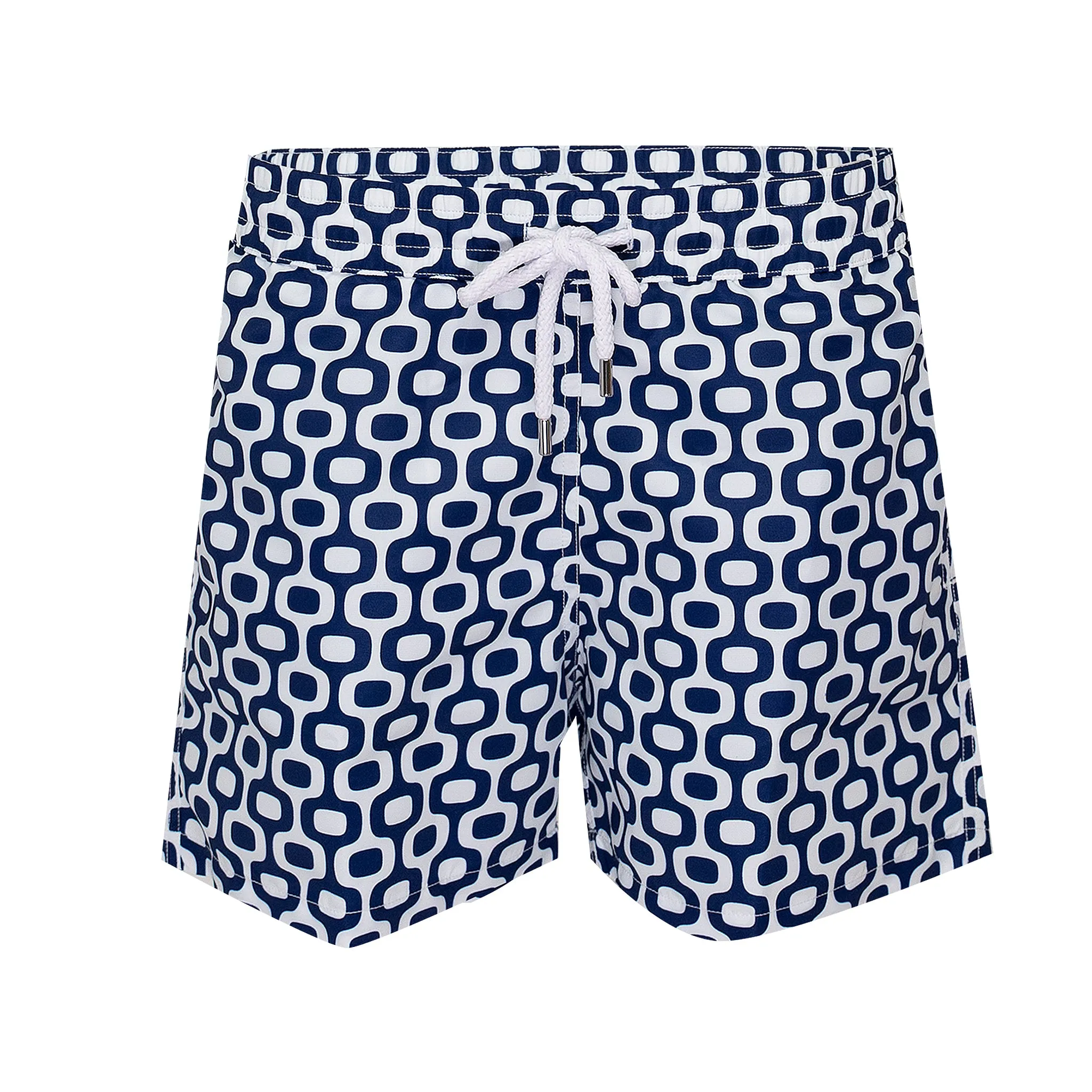 Sport Swim Shorts Ipanema Print Navy Blue sold by Sand Dollar