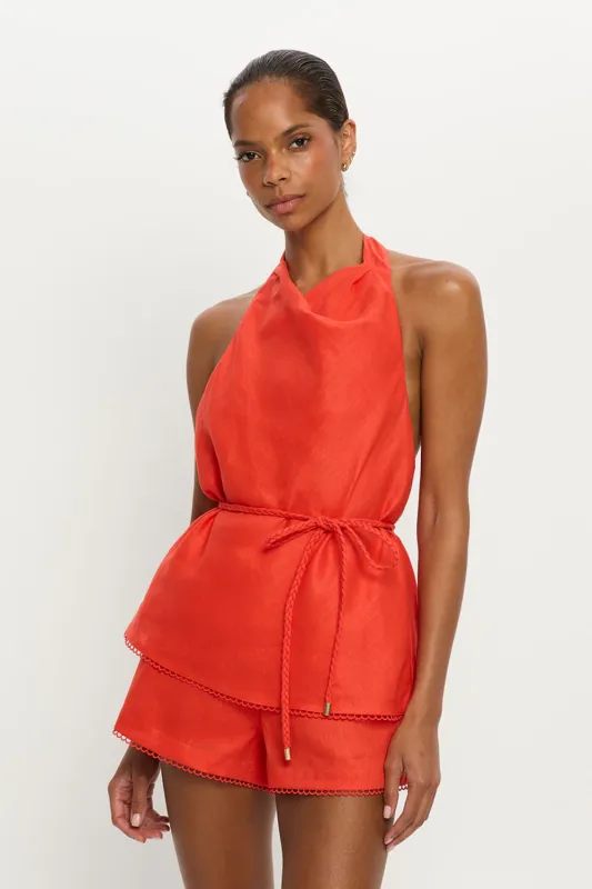 Tara Top Red sold by Sand Dollar