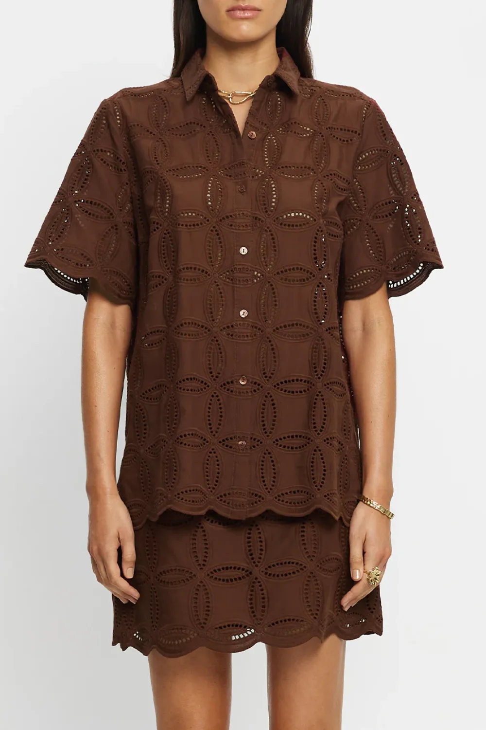 Rio Shirt Mocha sold by Sand Dollar product image thumbnail 2