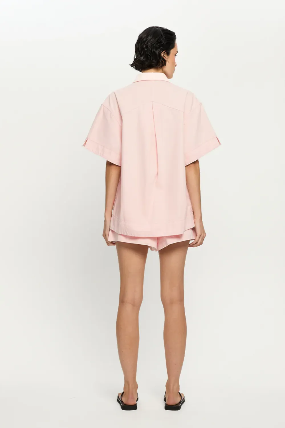 Marla Denim Shirt Soft Pink sold by Sand Dollar product image thumbnail 3