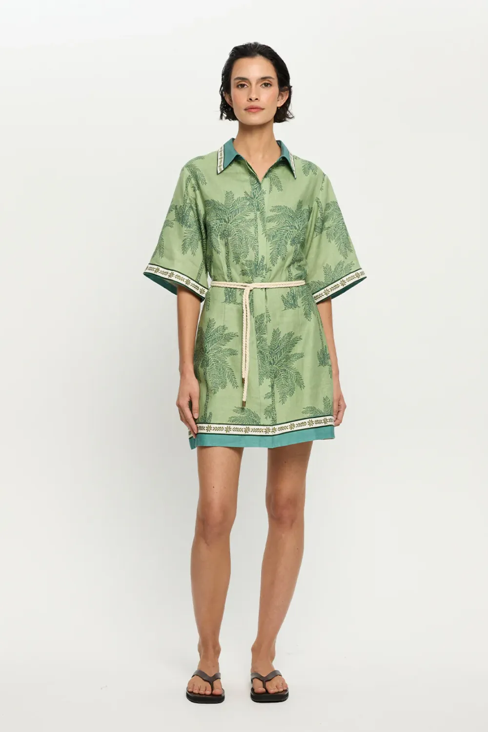 Alani Mini Shirt Dress sold by Sand Dollar product image thumbnail 2