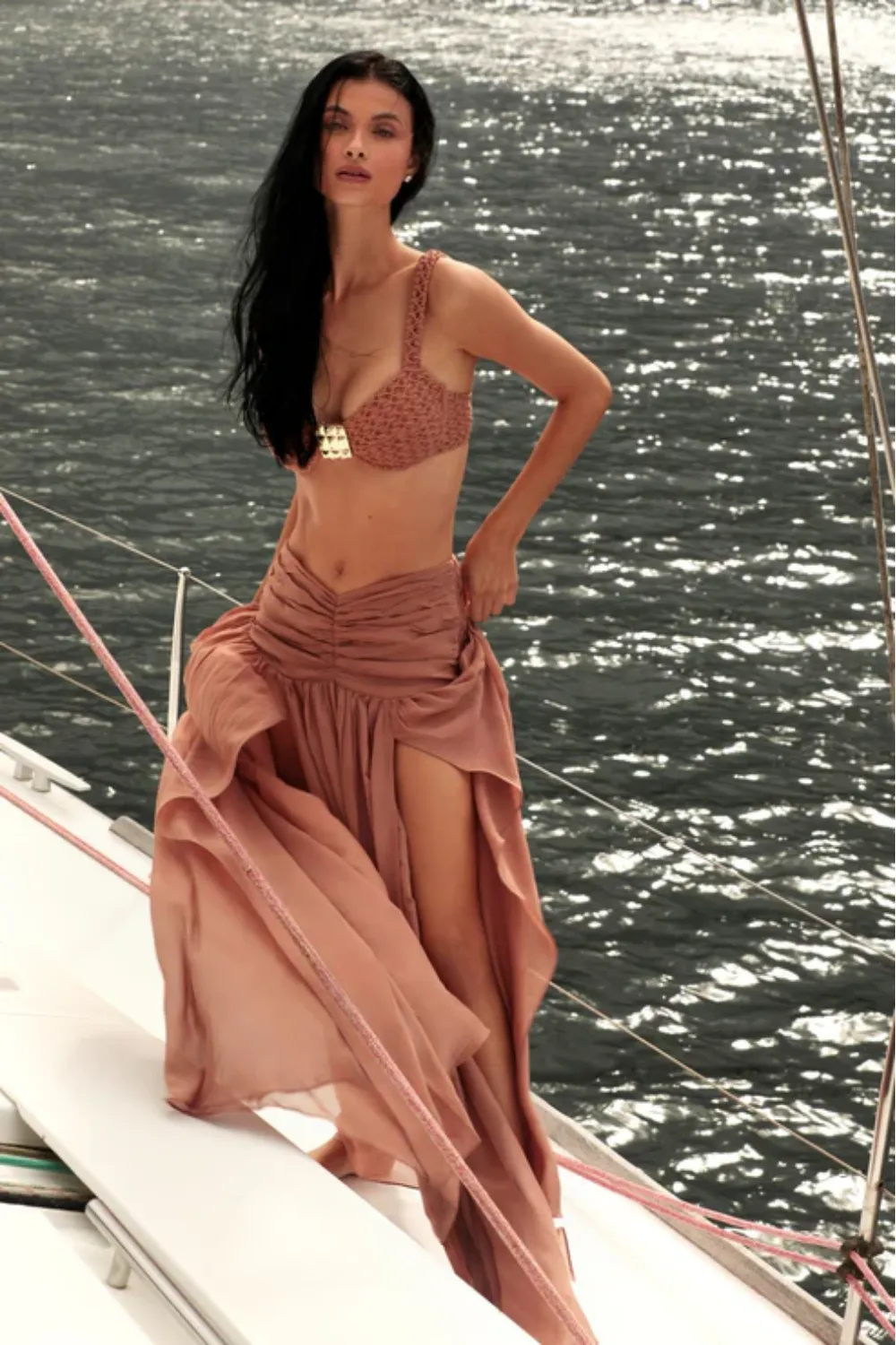 Skirt Coastal Mocha sold by Sand Dollar product image thumbnail 2