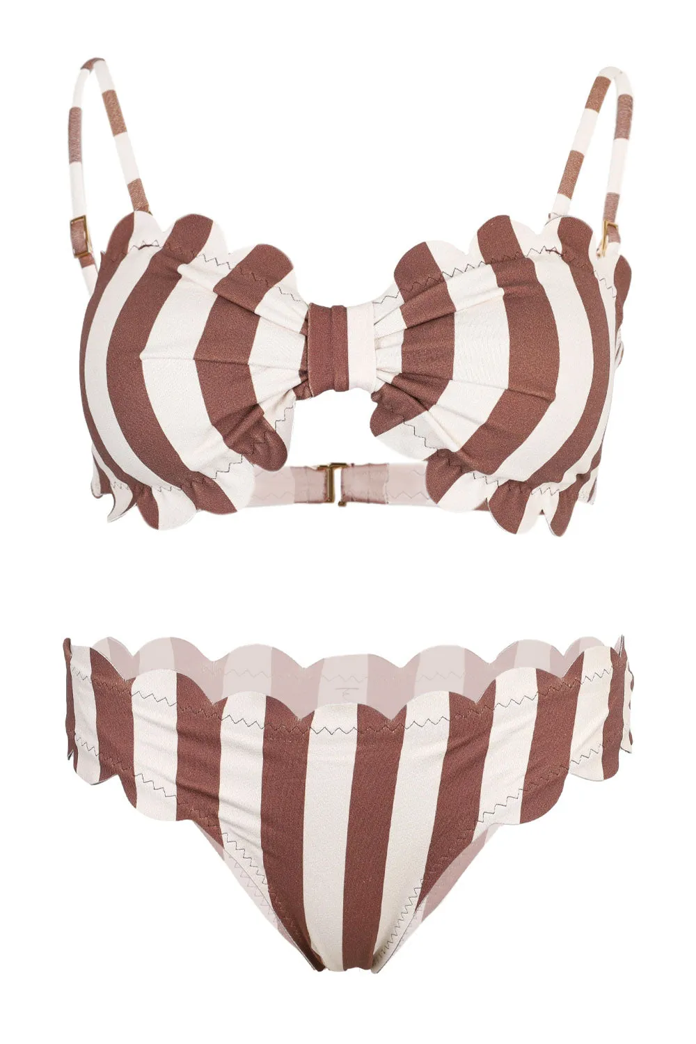 Santorini Laser Leque Bikini set sold by Sand Dollar