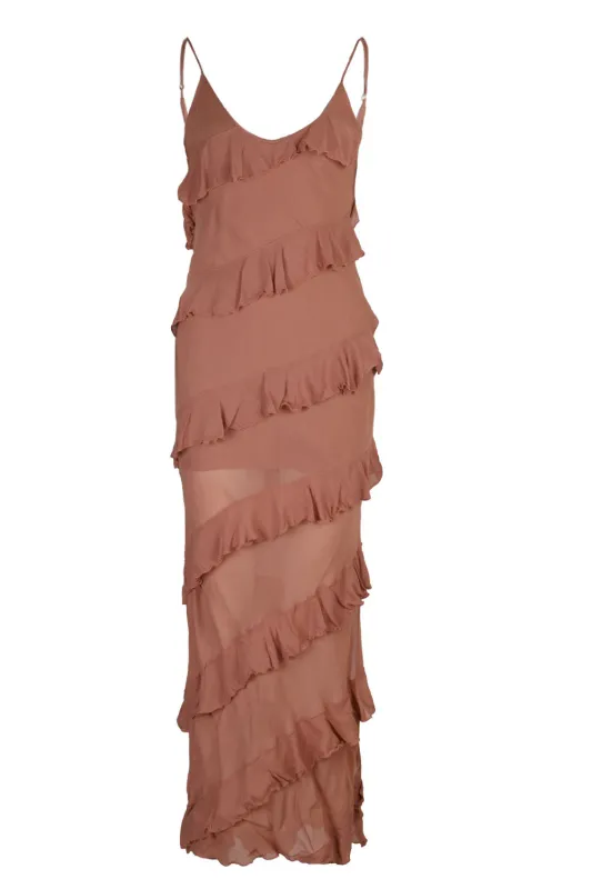 Dress Hvar Mocha sold by Sand Dollar