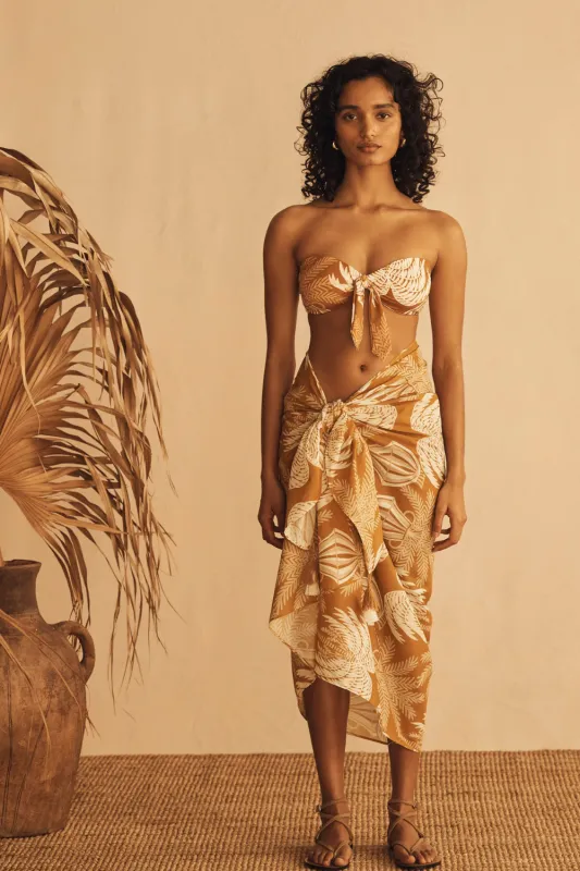 Dalla Palma Tasseled Pareo sold by Sand Dollar