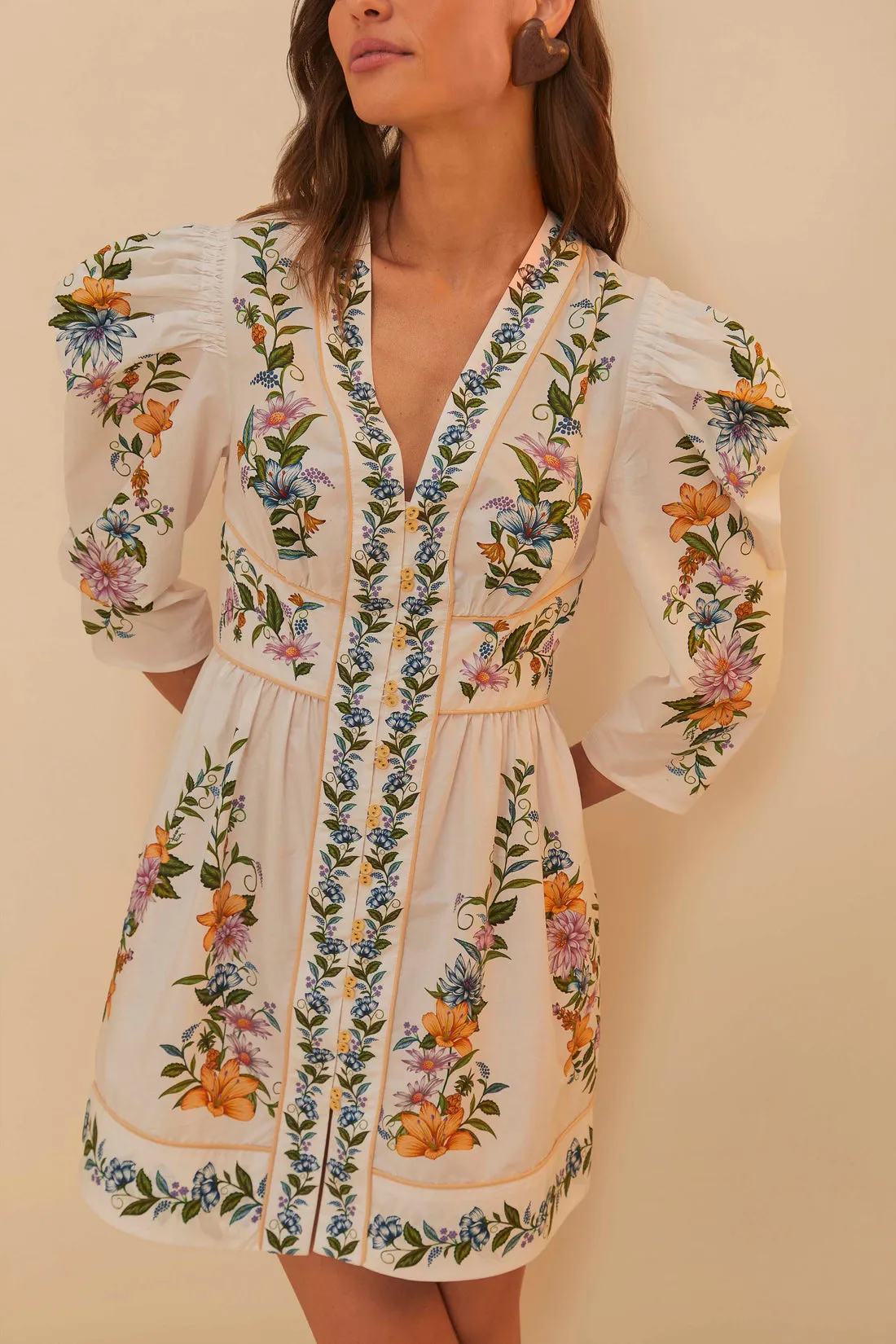 Sweet Bloom Dreamscape Mini Dress sold by Sand Dollar product image thumbnail 5