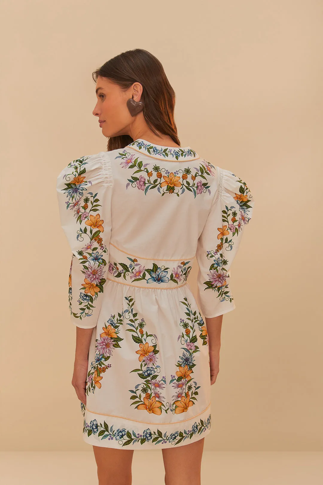 Sweet Bloom Dreamscape Mini Dress sold by Sand Dollar product image thumbnail 4