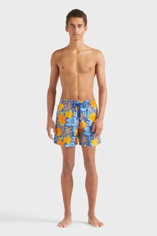 Men Swim Short Tropical Turtle sold by Sand Dollar