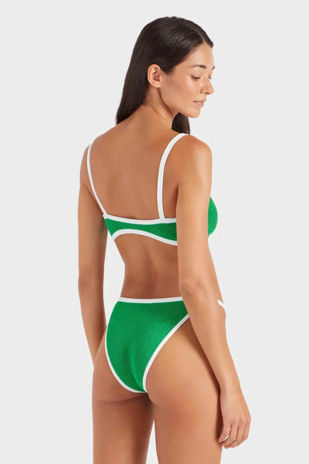 Tyler Bikini Emerald/White sold by Sand Dollar product image thumbnail 2
