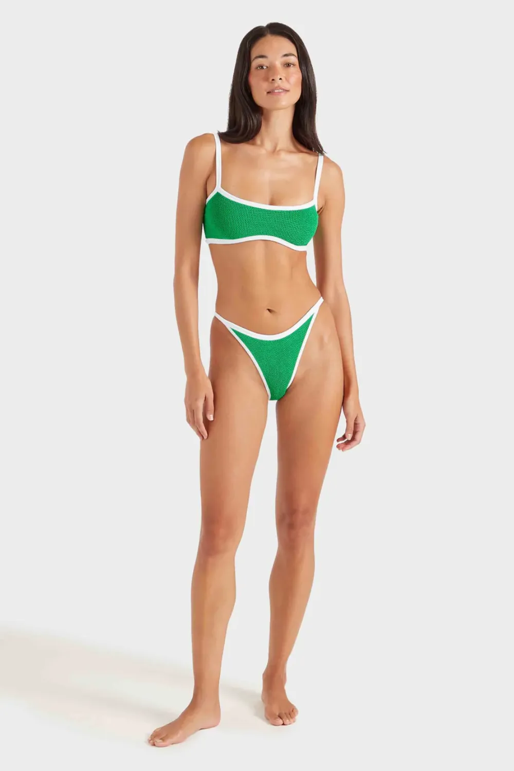 Tyler Bikini Emerald/White sold by Sand Dollar product image thumbnail 3
