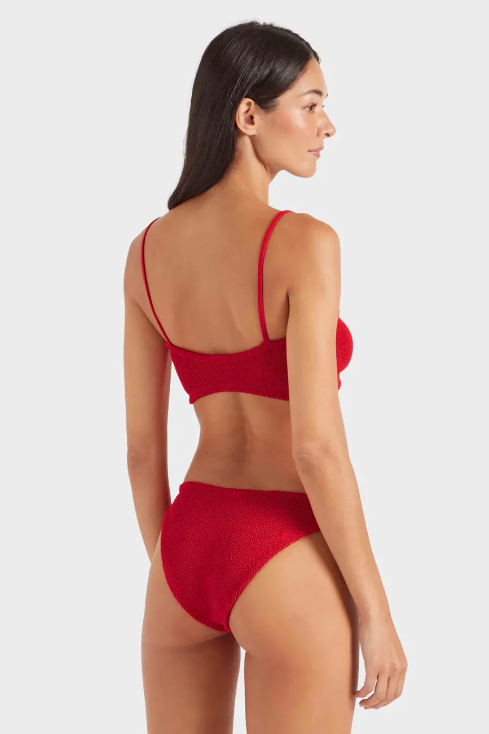 Misty Bikini With Fabric Tonal Hoops Red sold by Sand Dollar product image thumbnail 3