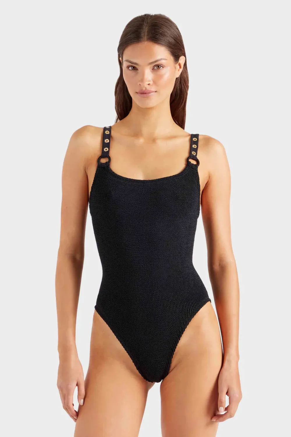 Melody Swim Black/Gold sold by Sand Dollar