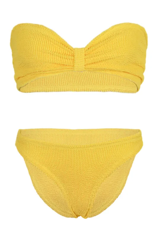 Jean Bikini Sunflower made by Hunza G