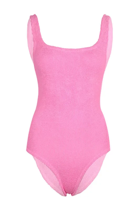 Coverage Square Neck Swim Bubblegum sold by Sand Dollar