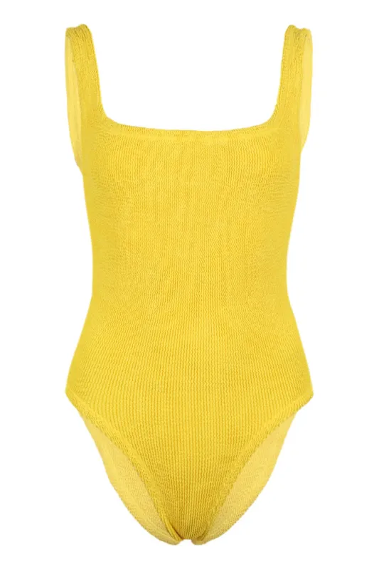 Classic Square Neck Swim Sunflower sold by Sand Dollar