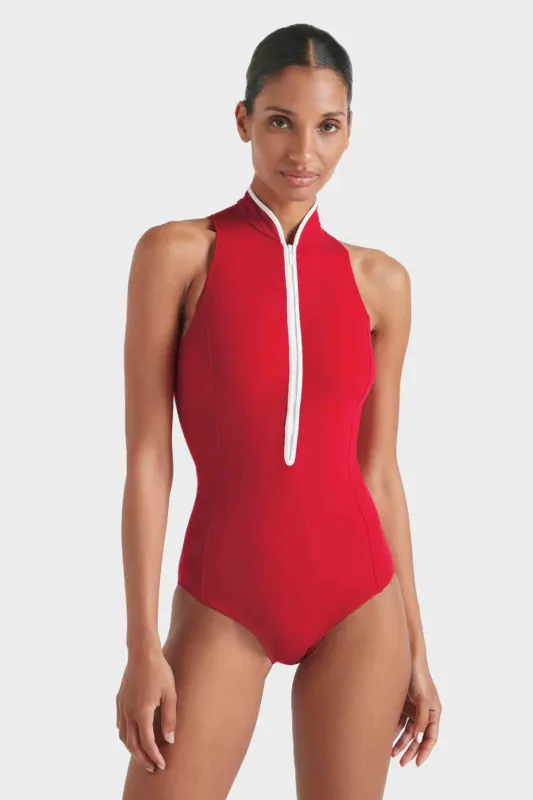 Katya Swim Red sold by Sand Dollar