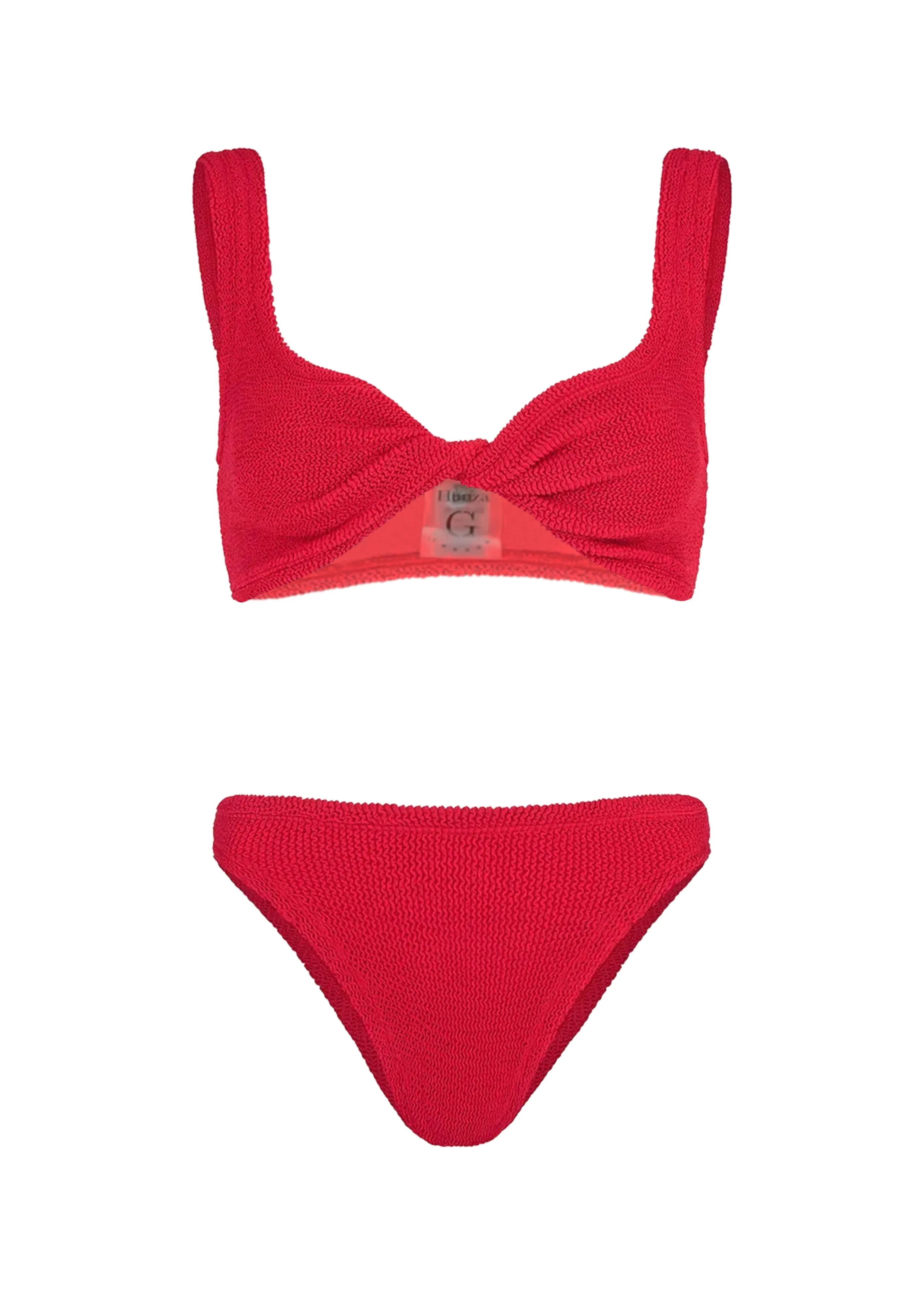 Coverage Juno Bikini Red sold by Sand Dollar