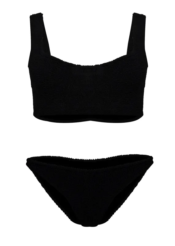 Coverage Xandra Bikini Black sold by Sand Dollar
