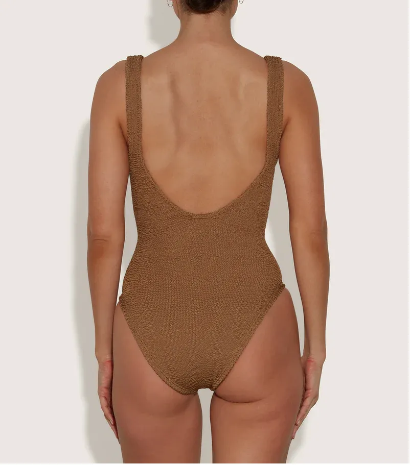 Sadie Swim Metallic Cocoa sold by Sand Dollar product image thumbnail 4