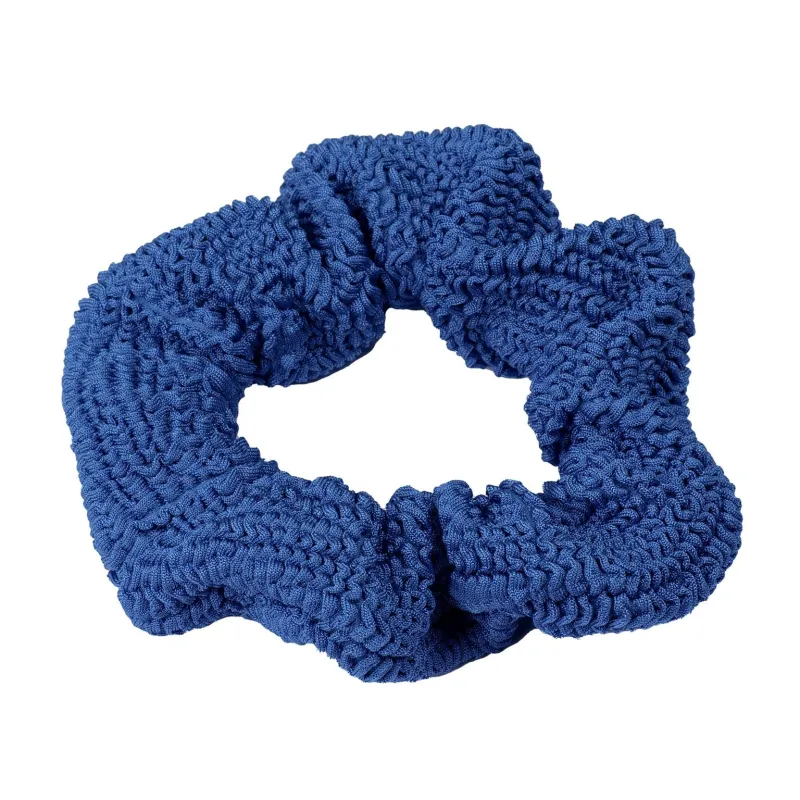 Scrunchie Metallic Denim made by Hunza G