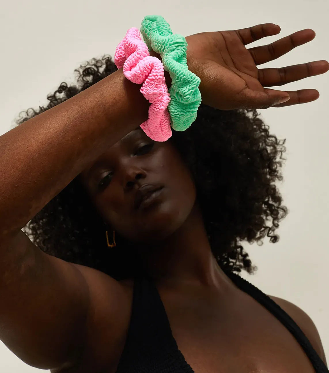 Scrunchie Bubblegum Pink sold by Sand Dollar product image thumbnail 3