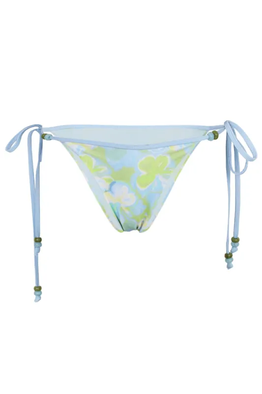 Aruba Side Tie Bikini Bottom Lana Green sold by Sand Dollar