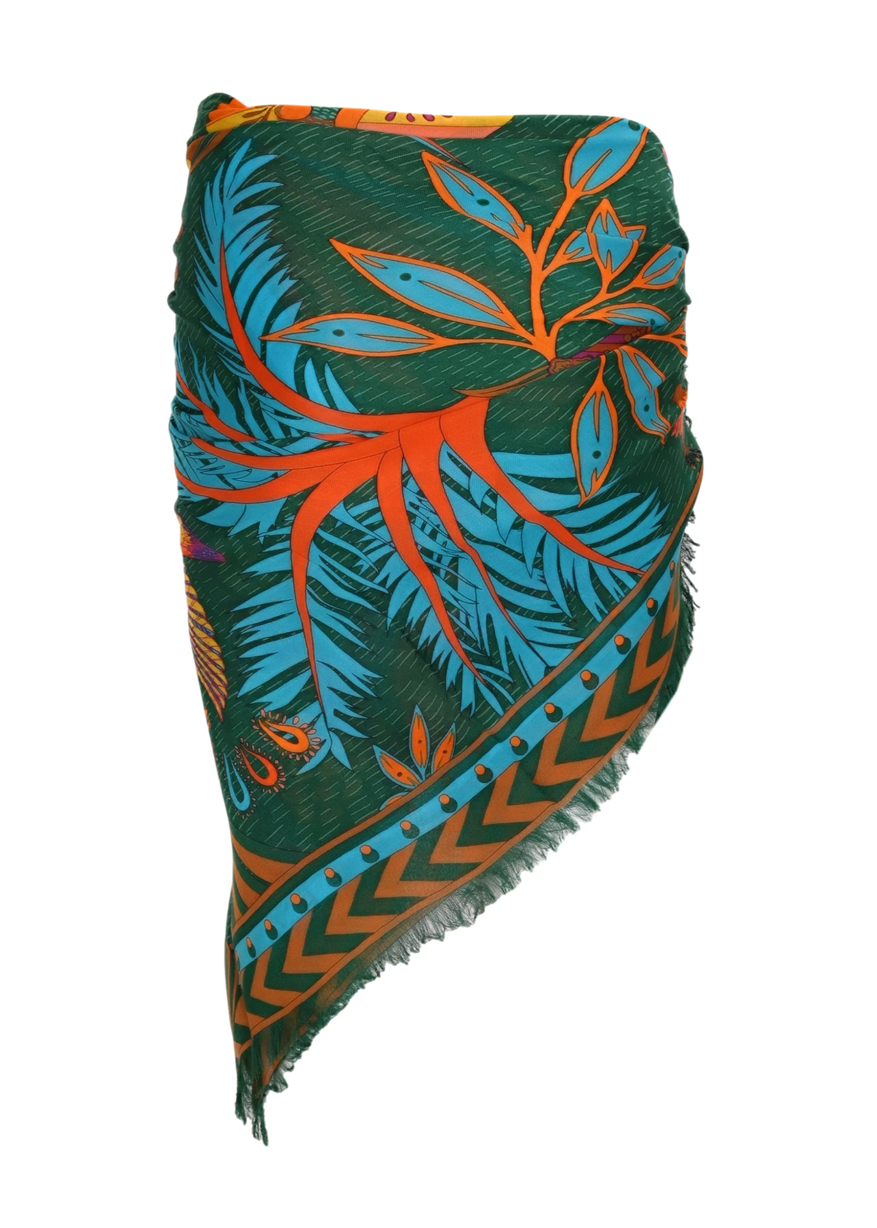 Magic India Scarf Vert sold by Sand Dollar product image thumbnail 3