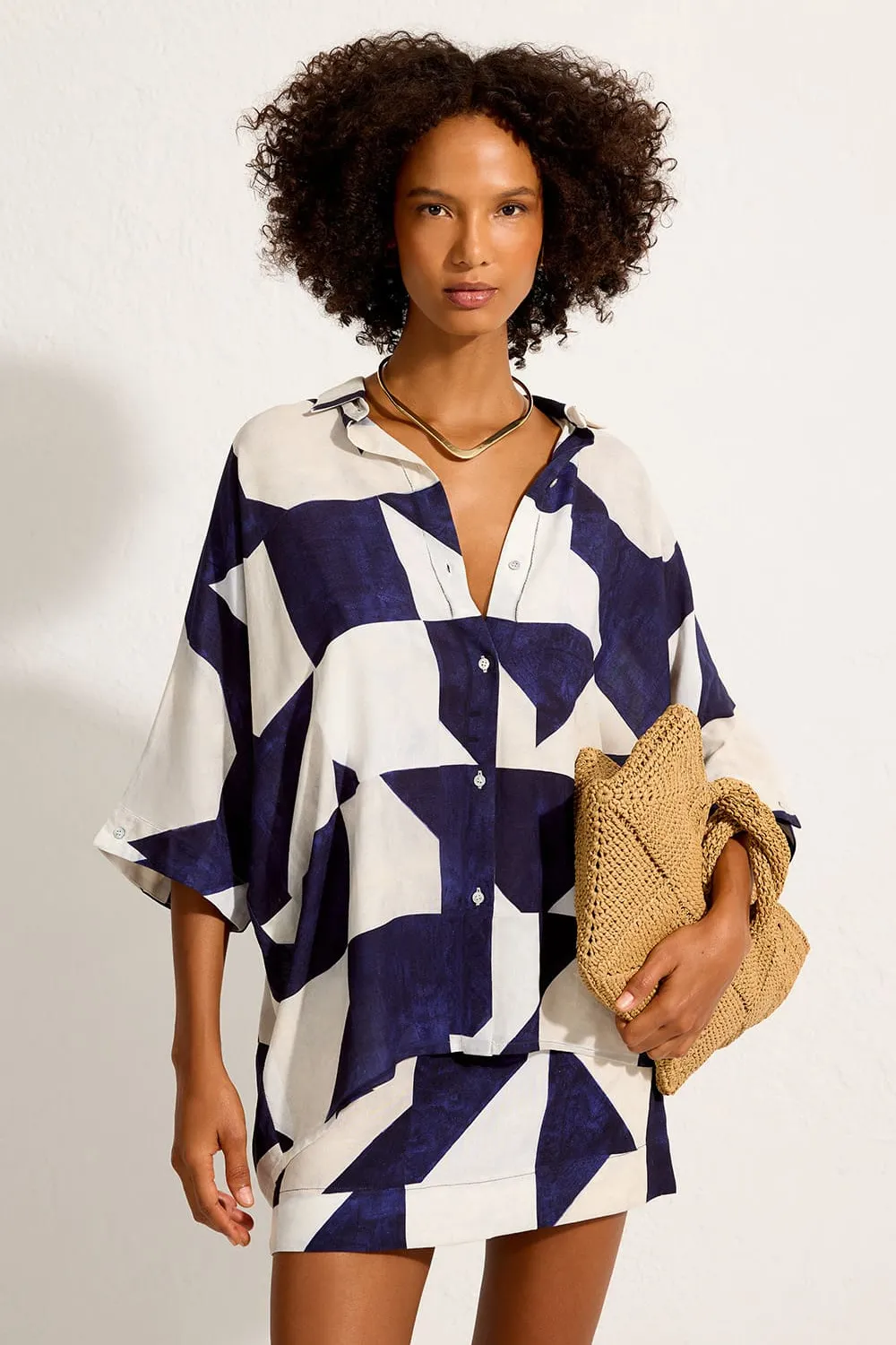 Oversized Cut Shirt Abstract sold by Sand Dollar product image thumbnail 2