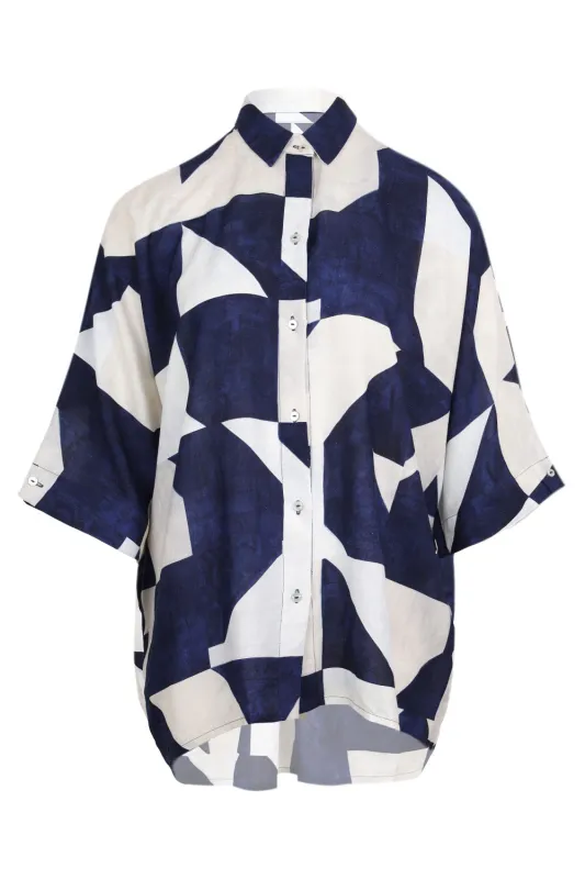 Oversized Cut Shirt Abstract sold by Sand Dollar