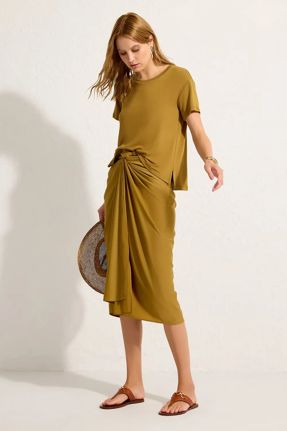 Knot Sarong Seed Beige sold by Sand Dollar product image thumbnail 2