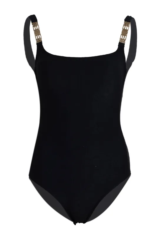 Detail Classic One Piece Black sold by Sand Dollar